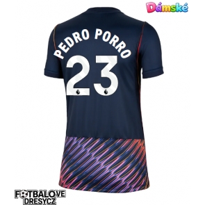 Tottenham Hotspur Pedro Porro #23 Dámské Venkovní Dres 2026-27 Krátký Rukáv